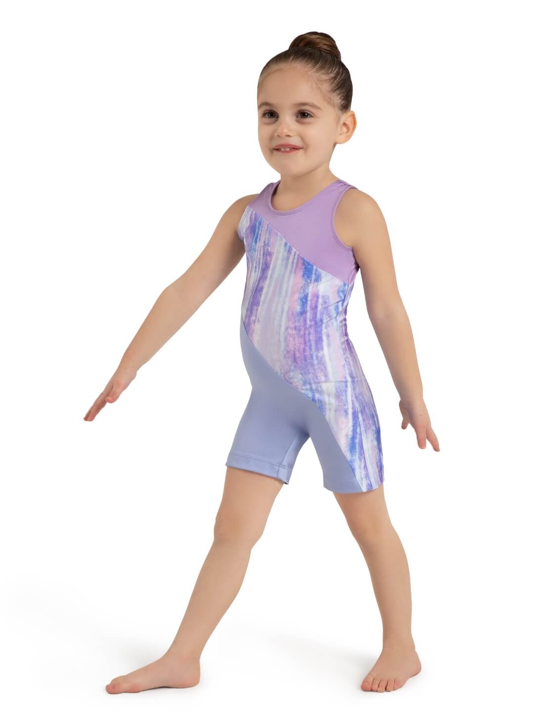 Mermaid Magic Seashell Biketard- Child