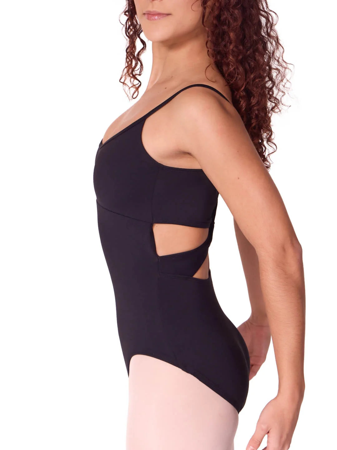 Soft Elegance Camisole Leotard with Twist Back - Adult