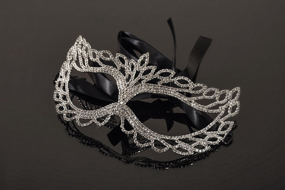 Rhinestone Masquerade Mask