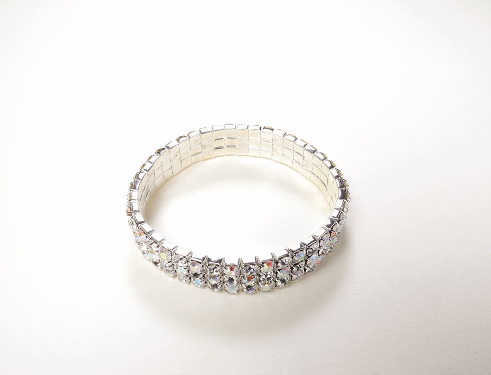 3-Row AB Stretch Bracelet