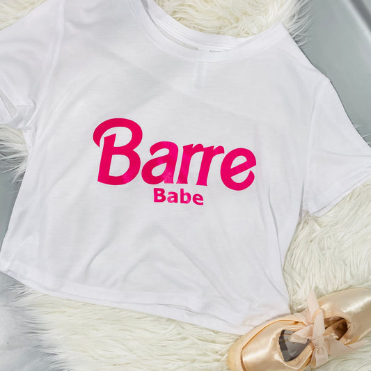 Barre Babe Cropped Tee