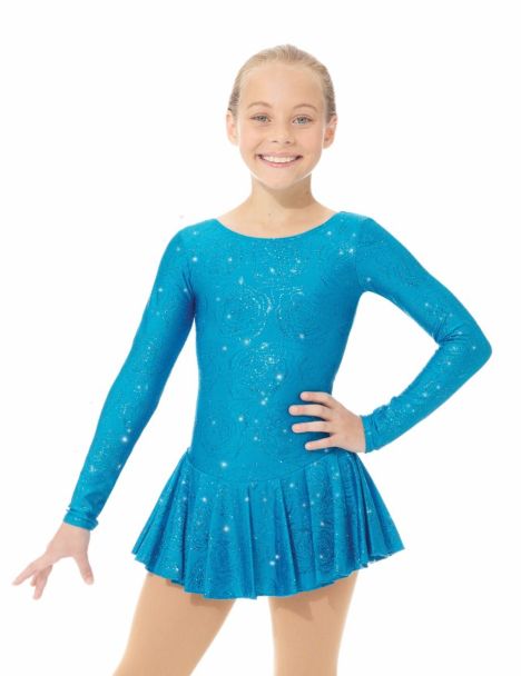 Mondor Shimmery Figure Skating Dress 666