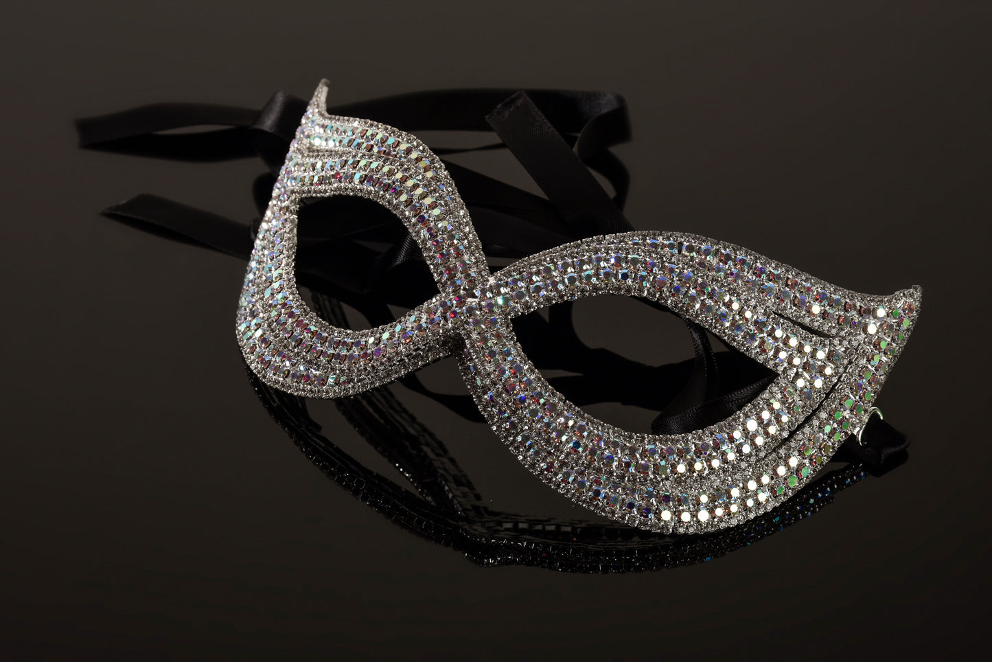 Crystal + AB Rhinestone Mask