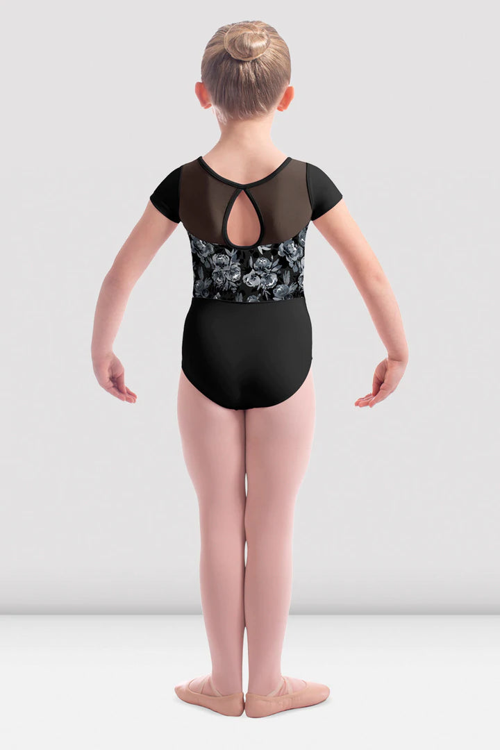 Mirella Jardin Cap Sleeve Leotard