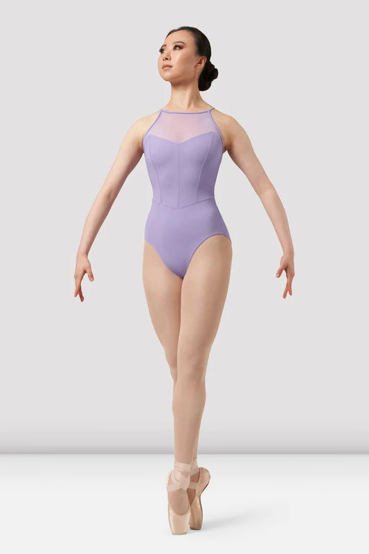 Ladies Chevron Halterneck Leotard