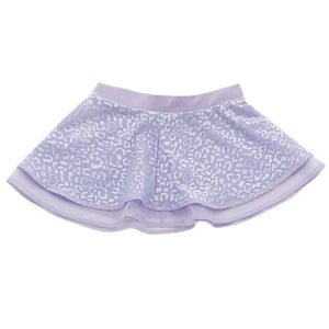 Open image in slideshow, Mirella Heart Embroidered Pull-On Skirt
