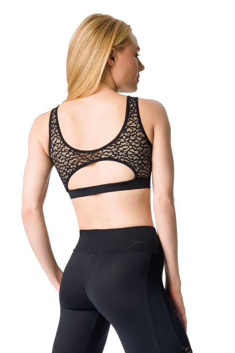 SM x SD Tank Half Top with Key Hole on Lace Back- Adult