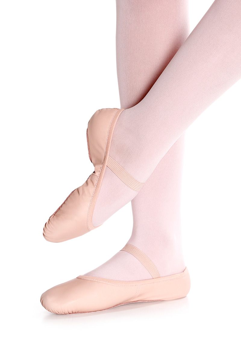 Full Sole Leather Ballet Shoe- Child